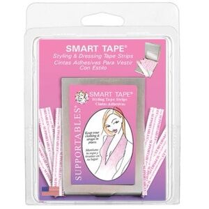 Smart Tape Clothing Adhesive Strips, Clear - 36 ct